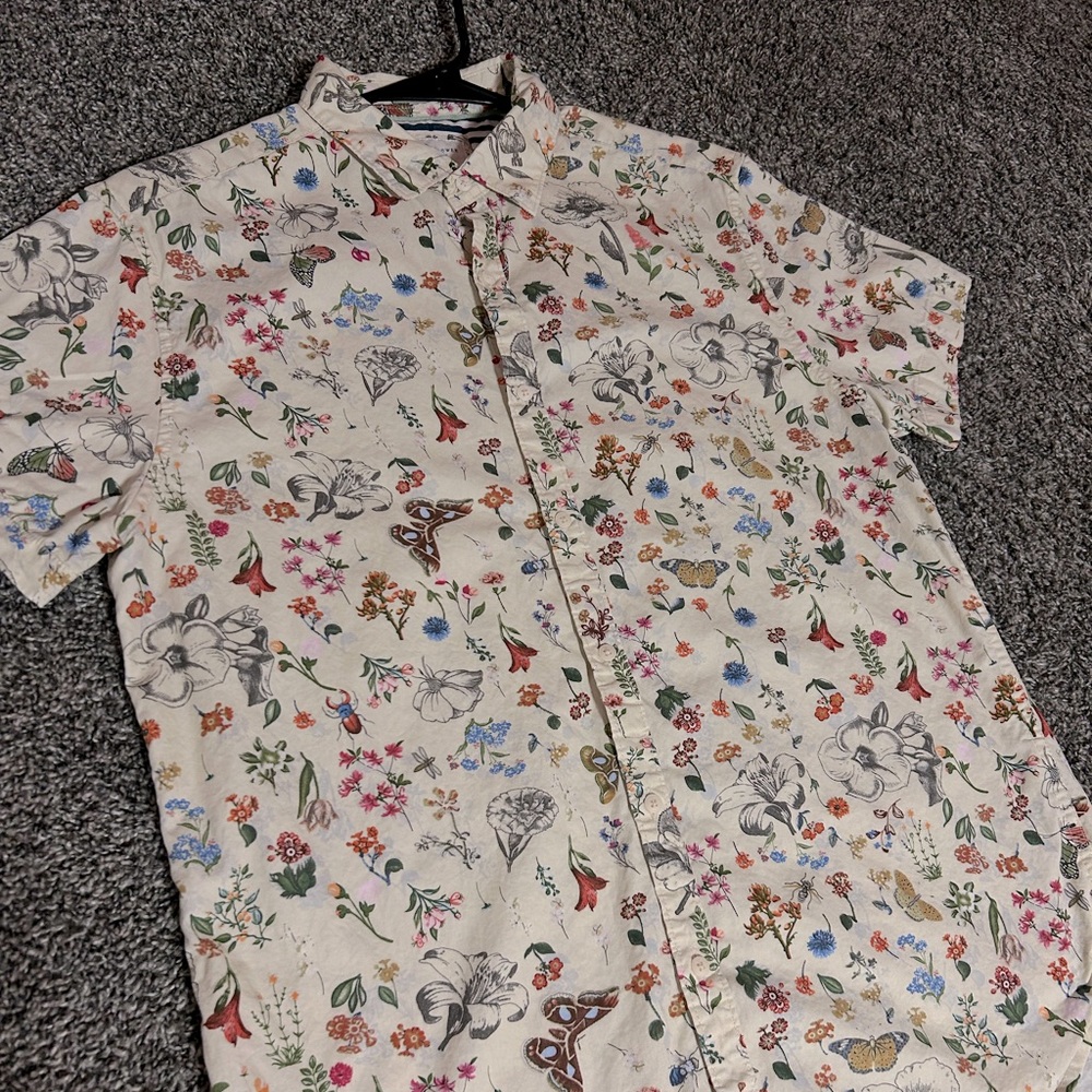 Nature Button Up Shirt